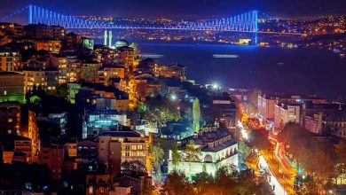 جاهای دیدنی استانبول در شب